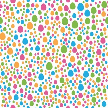 Vektör Seamless Modeli Paskalya yumurtaları