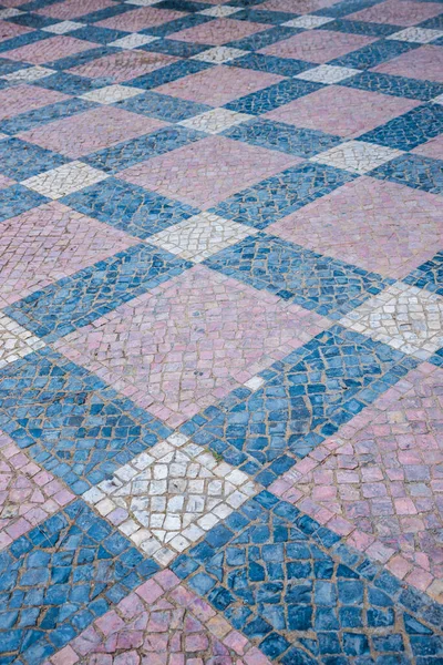 Pavement Granite Cubes Three Colors Vertical Shot — Stock Photo, Image