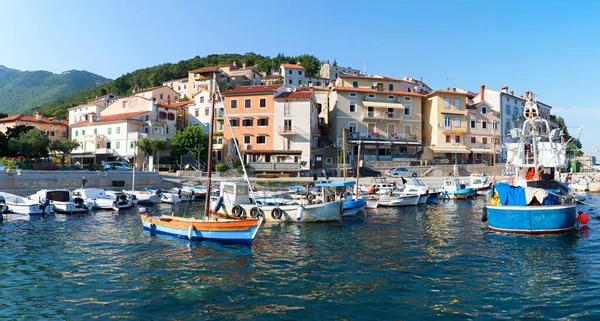 Pictorial Harbor Tourist Resort Moscenicka Draga Croatian Coast Adriatic Ocean — Stock Photo, Image