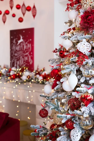 Кульки Христмасі Боке Гарнізон Задньому Плані Новий Рік Різдво — стокове фото