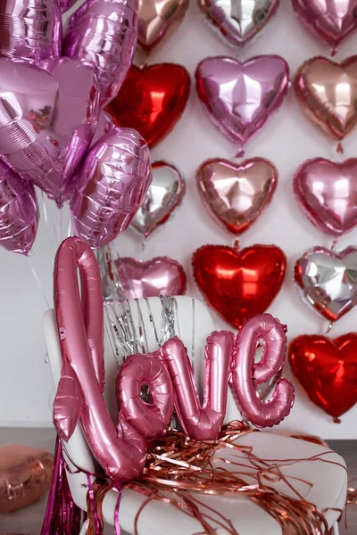 Festive Decorations Valentines Day Wedding Hen Party Love Sign Heart ストック画像