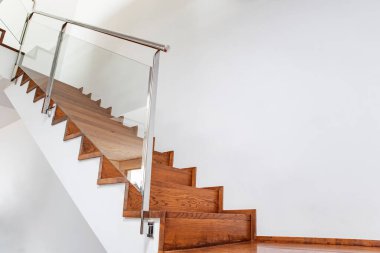 Staircase in the house to the second floor