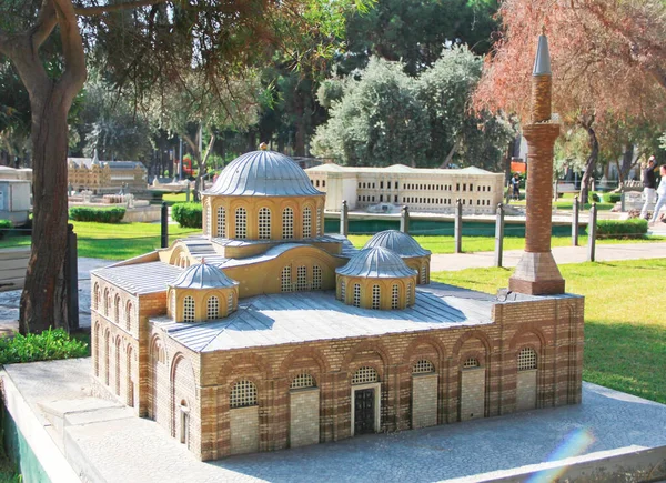 Antalya Türkei Mai 2023 Grundriss Eines Alten Historischen Gebäudes Mit — Stockfoto