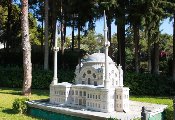 Antalya Törökország 2023 Május Elrendezés Egy Régi Történelmi Épület Minaretek — Stock Fotó
