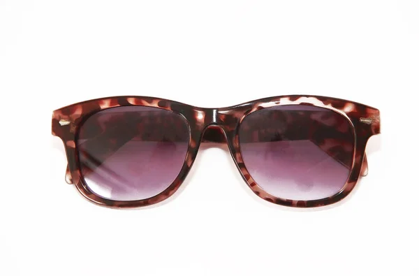 Women Sunglasses Plastic Frame White Background — Stock Photo, Image