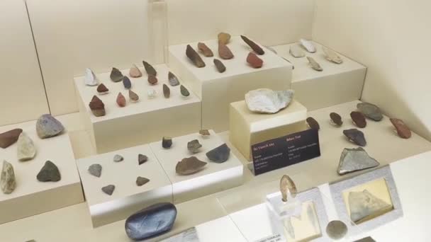 Antalya Turkey July 2023 First Ancient Tools Primitive Man Found — Stock Video
