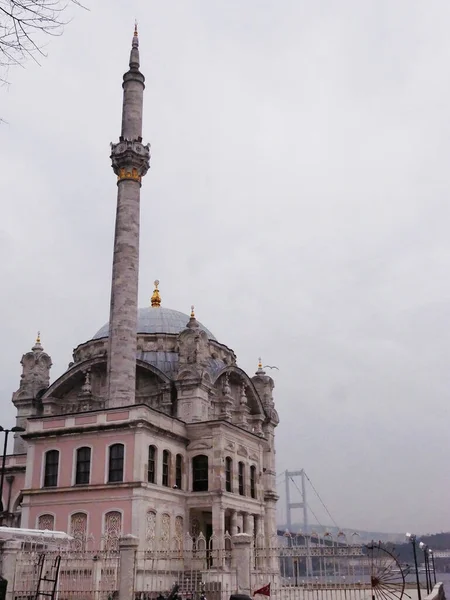 Antalya Turecko Září2023 Stará Rarita Muslimská Východní Turecká Mešita Minaretem — Stock fotografie