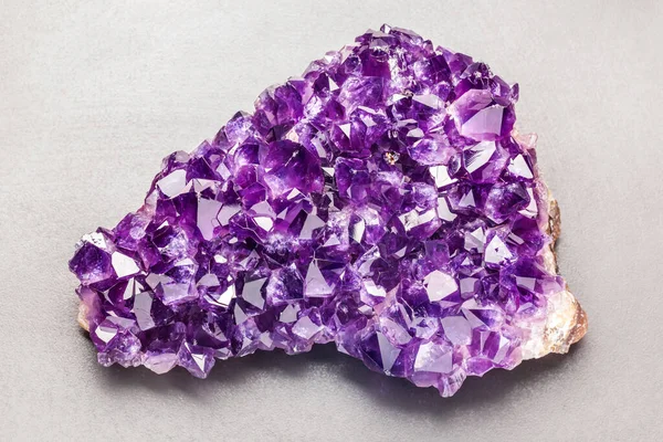 Amethyst Quarz Die Violette Variante Dieses Wunderschönen Quarzes — Stockfoto