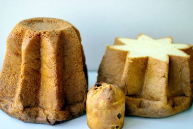 İtalyan ulusal Noel tatlısı Pandoro sekizgen yıldız formunda