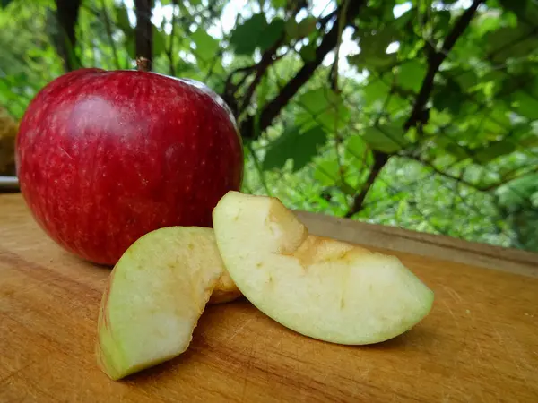 Pommes Mûres Pour Manger Faire Tarte Aux Pommes — Photo