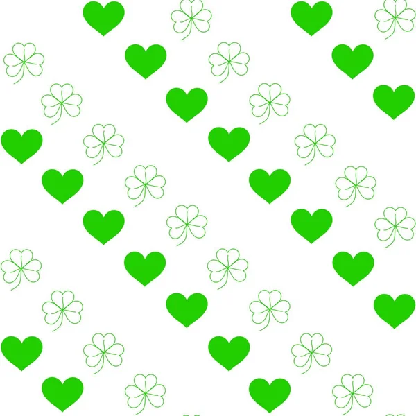 Heart Pattern Illustration Valentine Day Greeting — Stock Photo, Image