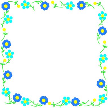 Parmak izi için çiçek deseni. Kumaş için çiçekleri tekrarla