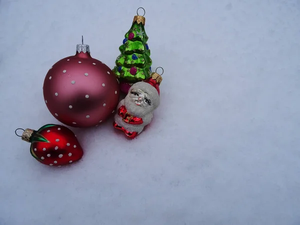 Χριστουγεννιάτικο Δέντρο Χριστουγεννιάτικα Στολίδια Φόντο Εικόνα Γιορτές Χαιρετισμούς — Φωτογραφία Αρχείου