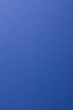 Top view of the texture of a thick blue cardboard.