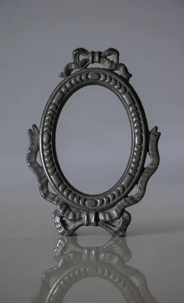 Antique Oval Miniature Mirror Mini Frame