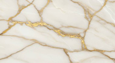 Doğal desenli beyaz mermer zemin.