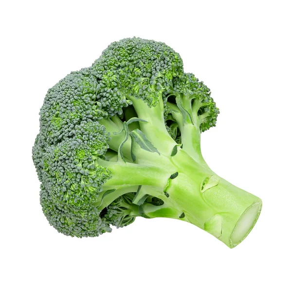 Perfektní Čerstvé Brokolice Zelí Izolované Bílém Pozadí Stock Fotografie — Stock fotografie