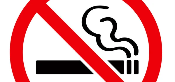 Desenhos Animados Não Fumar Dia Pictograma Fumar Tabaco Cigarro Logotipo — Vetor de Stock