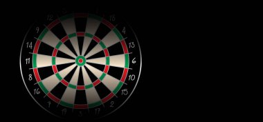 Çizgi film dart tahtası sembolü. Dartboard simgesi. renk ve yirmi, siyah, yeşil veya beyaz oyun tahtası ve dart oyunu. Hedef yarışma işareti. Spor aletleri ve oklar. Tekli, çift ya da üçlü atın. hedef