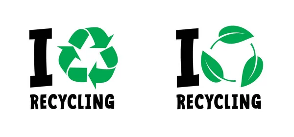 Weltweiter Tag Des Recyclings Recycle Day Oder America Recycling Day — Stockvektor