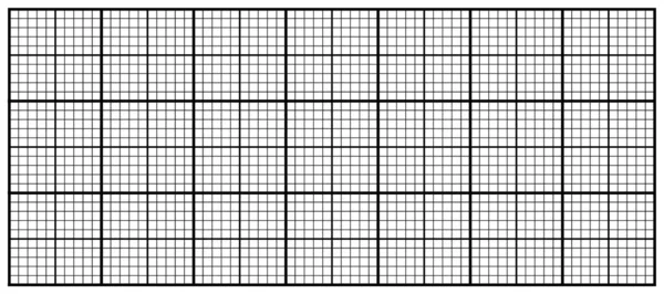 Drawing Empty Back Millimeter Paper Background Square Grid Raster Notes — 图库矢量图片