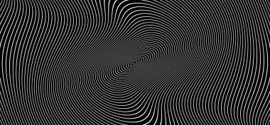 Hipnoz, hipnotik spiral çizgiler. Çember devriyesi. Volta, spiral. Tünel elementini daire yapın. Psikedelik optik illüzyon. Eşmerkezli çizgiler konsepti. Radyal, spiral ışınlar, dalga. Dairesel, döner.