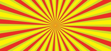 Sarı turuncu ışık pankartı. Ray Star 'ın arka plan patlaması ya da klasik televizyon. Işınlar hafif. Klasik pop arka planı. Retro sanat, güneş patlaması, parlama, ışın. Parlak desen. Güneş ışığı, yıldız patlaması, güneş patlaması işareti.