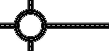Kavşak, kavşak. Virajlı yol. Beyaz işaretli kıvrımlı bir yol. Virajlı asfalt yol. Kavisli yol ya da asfalt yol ya da şehir sokağı. Dönemeç rotası, rotunda. Trafik çemberi, trafik sıkışıklığı.