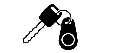 Temassız, dijital kapı kolu anahtarı. Kablosuz, NFC anahtarlık, RFID etiket anahtarı. Kapı kolu ya da kapı kolu vericisi. Otomatik, elektronik kilidi açmak veya kilitlemek için uzaktan kumanda anahtarı