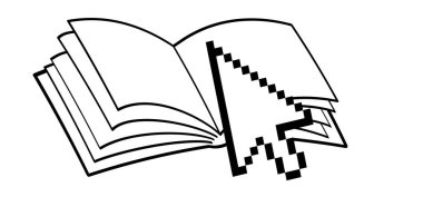 Karikatür epub kitapları ya da e-kitaplar. Fareyle birlikte kitabı ve sayfaları aç. eReader için indir. Çizgi çizme. Açık kitap tabelası. Dijital kitapçı logosu. Uçan sayfalar. Dünya kitabı günü. Çevrimiçi kütüphane.