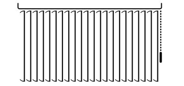Pencere panjurları için panjurları açın. Dikey, külüstür araba konsepti. Pencerenin perdeleri açılıyor. House, pencereler için panjurlar açık. Pencereyi aç ve kapat. Güneş, ev için jaluzi gölgesi, ofis içi.