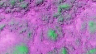 Renkli fütüristik soyut arka plan, döngüsel animasyon. Modern döngülü animasyon, kusursuz