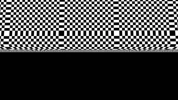 Шахматная Доска Шахматная Доска Клетчатая Плоскость Углом Наклонный Исчезающий Пустой — стоковое фото