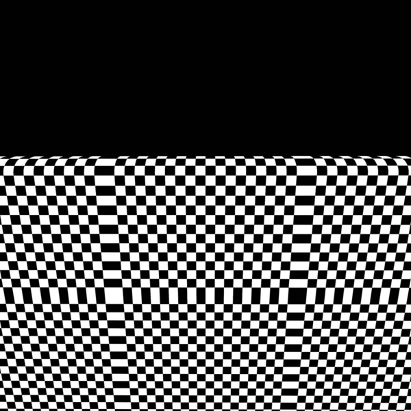 Checkerboard Shakkilauta Ruudullinen Kone Kulmassa Näkökulmasta Kallistettu Katoava Tyhjä Lattia — kuvapankkivalokuva