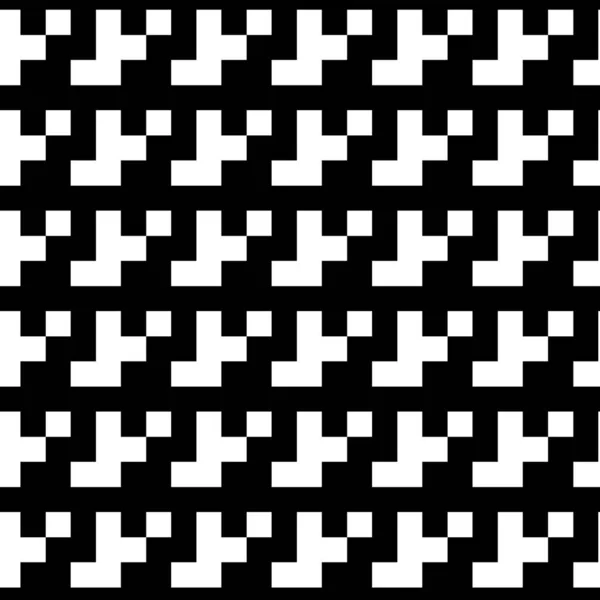 黑白棋盘背景设计风格扁平 — 图库照片
