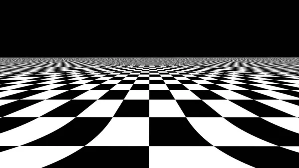 Checkerboard Échiquier Plan Damier Perspective Angle Incliné Plancher Vide Qui Images De Stock Libres De Droits