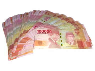 Endonezya para banknotları. 10 0 Renah, 10 0 0 0 0 0 0, 5 0 0 0 0 0, 2 0