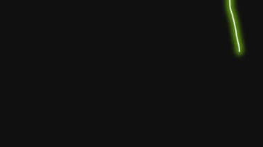 Teknoloji arka planı için neon animasyon, yatay çerçeve sonsuz döngü renkli neon. 4k neon sembolü arkaplan