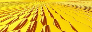 Metin için yeri olan altın soyut arkaplan. Stil sarı arkaplan şablonu 