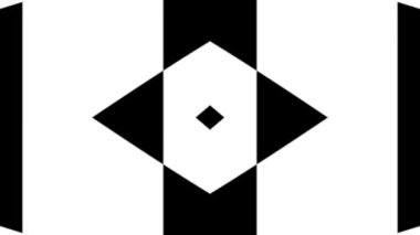 Siyah ve beyaz geometrik desen, soyut arkaplan