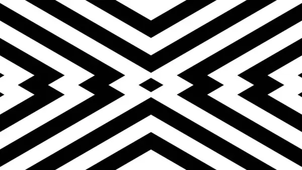 Siyah ve beyaz zikzak deseni