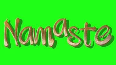 Meditasyonu gösteren kelime yazıları. Sakinlik ve rahatlama ile sakinleşme pratiği konsepti.