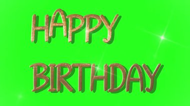 Renkli konfeti ve yeşil arkaplanlı mutlu yıllar. vektör illüstrasyonu