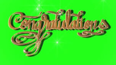 Tebrikler. 3 Boyutlu Hazırlama