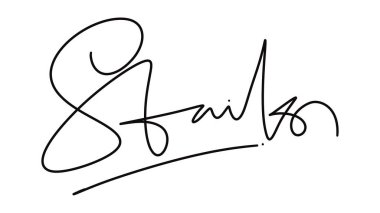 Beyaz arkaplana el çizimi harfler.