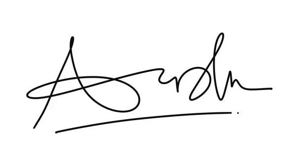 Beyaz arka planda el yazısıyla yazılmış. vektör illüstrasyonu