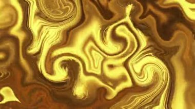 Altın soyut doku arka planı. 3D illüstrasyon, 3D canlandırma.