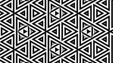 Kusursuz tek renkli geometrik desen. segmentli siyah ve beyaz arkaplan dokusu    