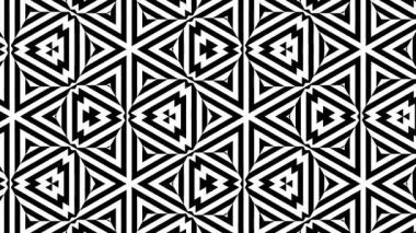 Kusursuz tek renkli geometrik desen. segmentli siyah ve beyaz arkaplan dokusu    