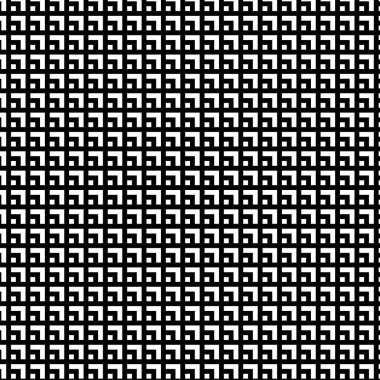 Soyut şablon. Modern siyah beyaz doku. Geometrik fayans arkaplanı